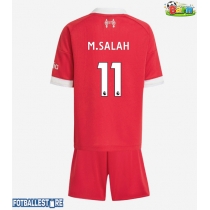 Liverpool Mohamed Salah #11 Hjemmedraktsett Barn 2025-26 Kortermet (+ Korte bukser)